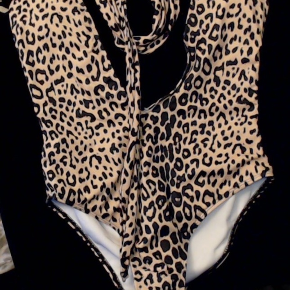 🌞Leopard Print One Piece🌞 *SOLD* - Picture 3 of 6